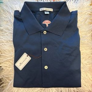 Peter Millar Cotton Golf Sport Polo - Travelers Championship